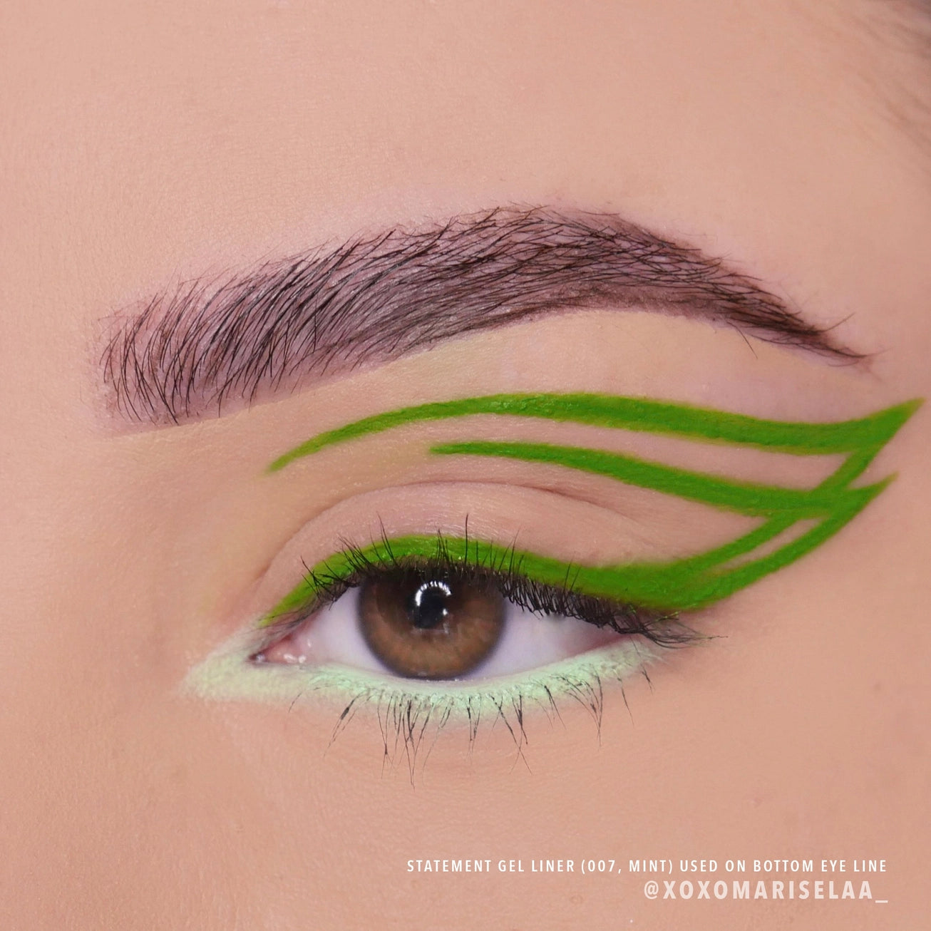 Moira Cosmetics - Crayon Statement Gel Liner Teinte 007 Menthe