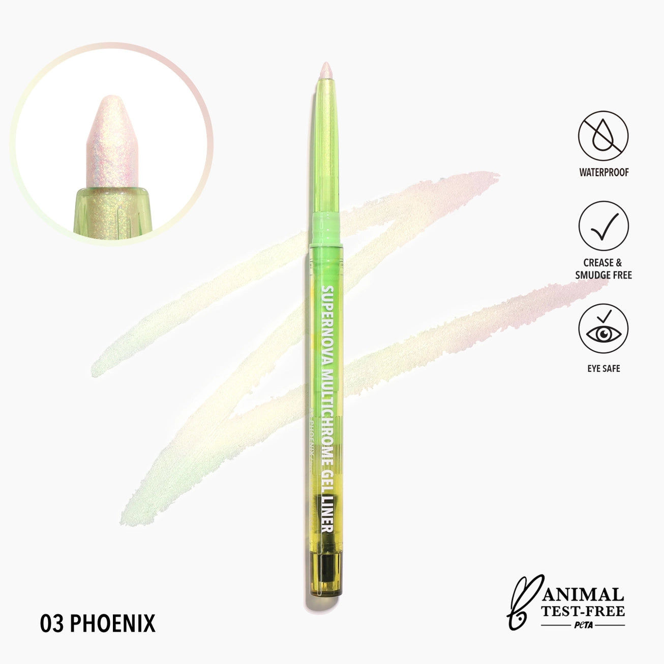 Moira Cosmetics - Supernova Multichrome Gel Liner Teinte 003 Phoenix
