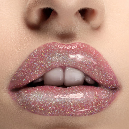 Jolie Beauty - Brillant à lèvres holographique à paillettes As Above