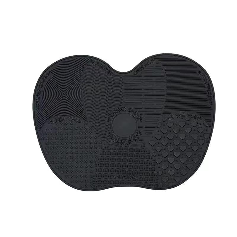 Tapis De Nettoyage De Pinceaux Noir