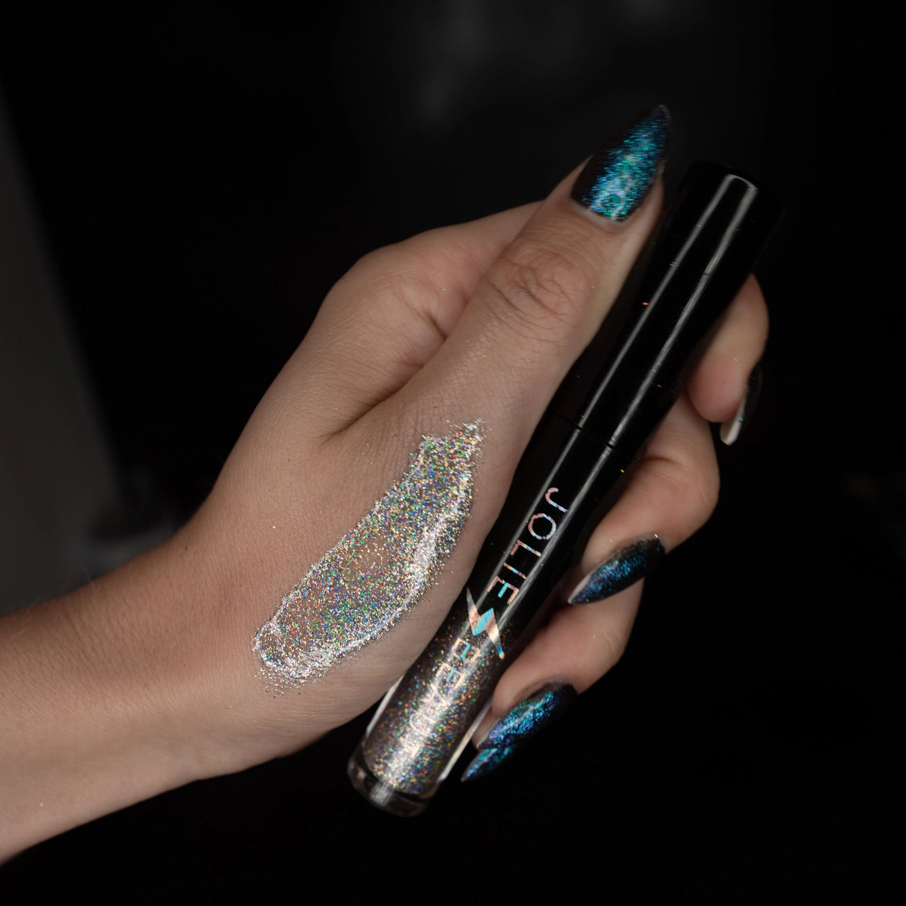Jolie Beauty - Brillant à lèvres holographique à paillettes As Above