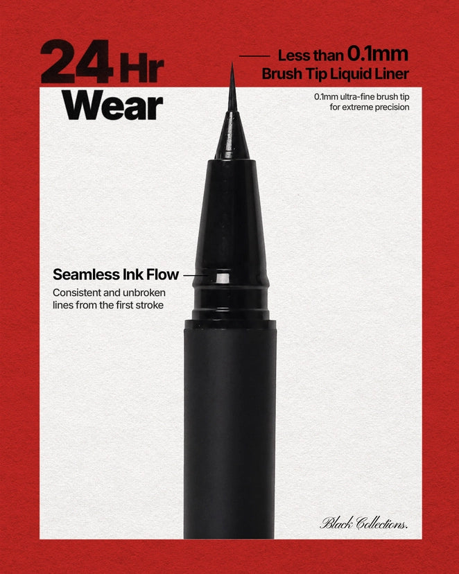 Moira Cosmetics - Eyeliner Nano Ink 001 Noir