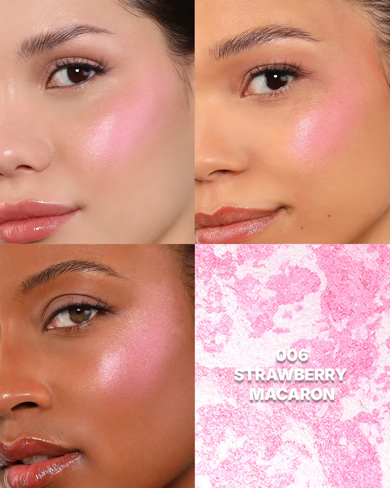 Moira Cosmetics - Marvelous Baked Blush teinte 006 Strawberry Macaron