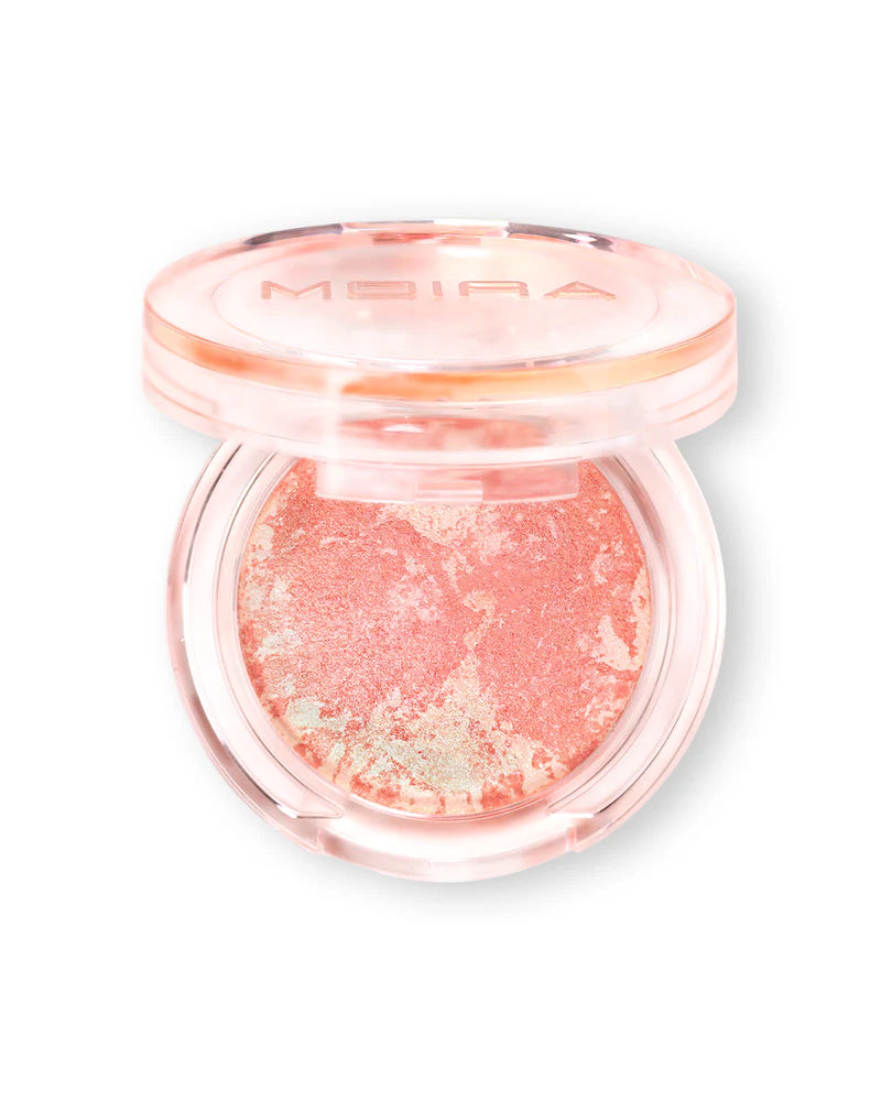 Moira Cosmetics - Marvelous Baked Blush teinte 007 Peach Cobbler