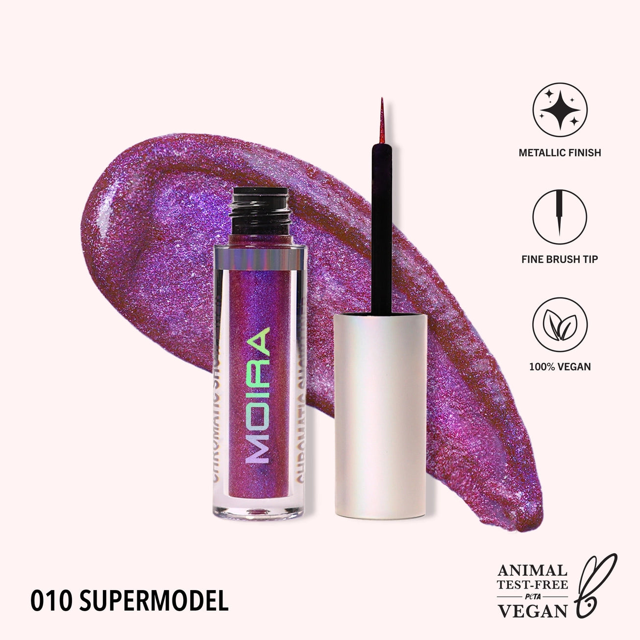 Moira Cosmetics - Chromatic Show Liner Teinte 010 Supermodel