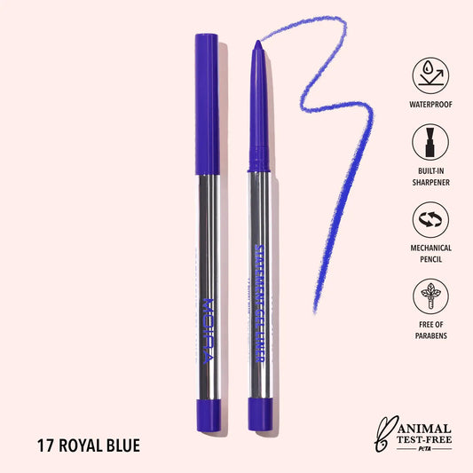 Moira Cosmetics - Crayon Statement Gel Liner Teinte 017 Bleu Royal