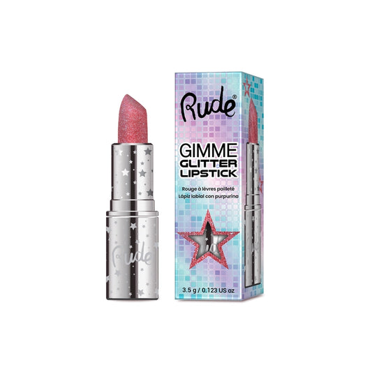Rude Cosmetics - Rouge à Lèvres Gimme Glitter teinte Glisten