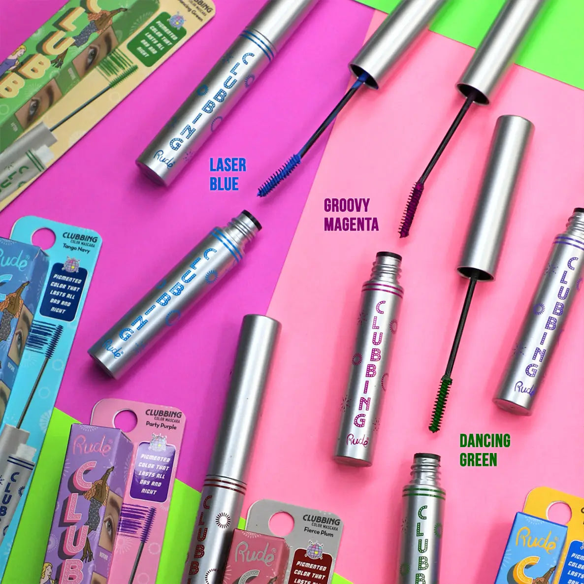 Rude Cosmetics - Mascara Coloré Clubbing Teinte Tango Navy