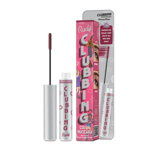 Rude Cosmetics - Mascara Coloré Clubbing Teinte Fierce Plum