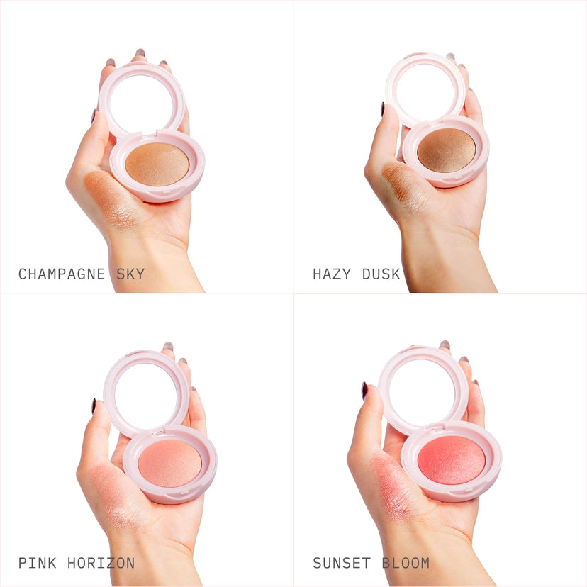 Kara Beauty - Baked Luminous Blush Sunlit Glow teinte Sunset Bloom