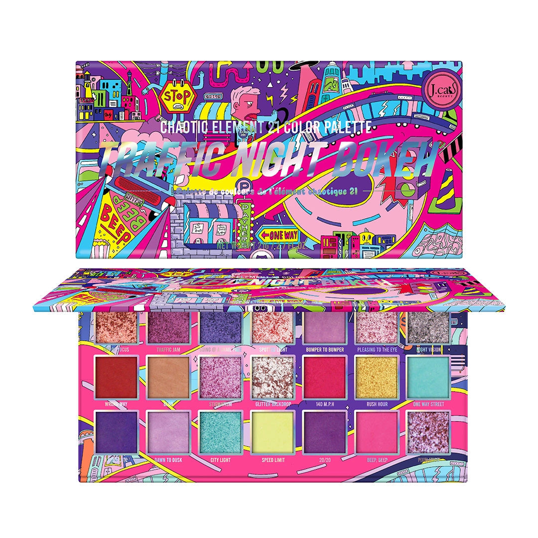 J.Cat Beauty - Chaotic Element 21 Traffic Night Bokeh