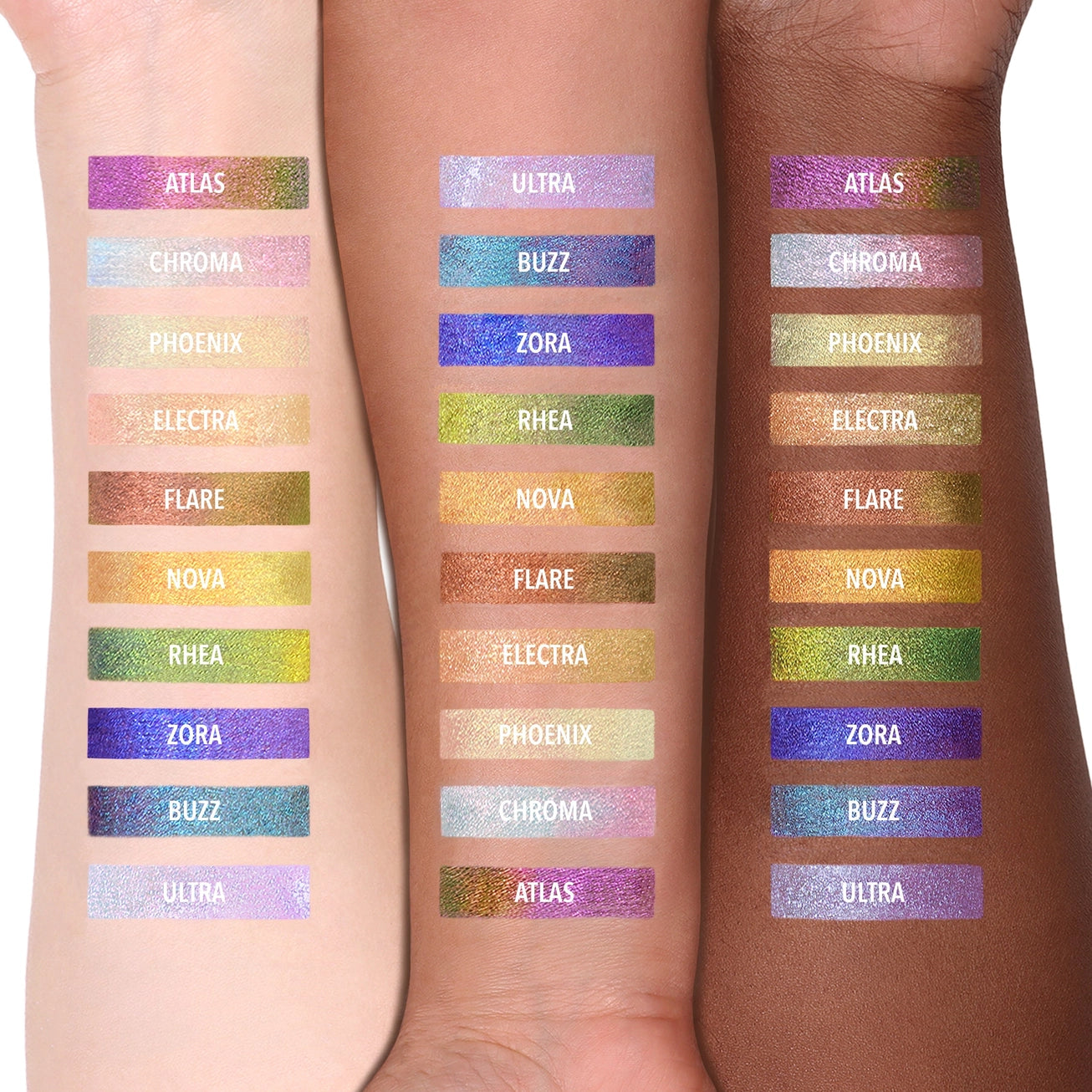 Moira Cosmetics - Supernova Multichrome Gel Liner Teinte 010 Ultra