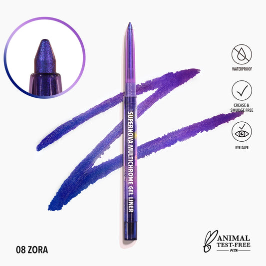 Moira Cosmetics - Supernova Multichrome Gel Liner Teinte 008 Zora