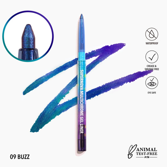 Moira Cosmetics - Supernova Multichrome Gel Liner Teinte 009 Buzz