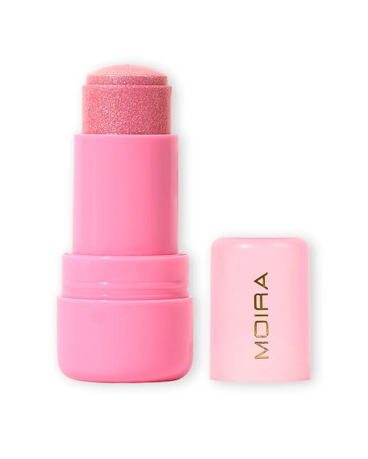 Moira Cosmetics - Glow Jelly Stick teinte 002 Rosé Pop