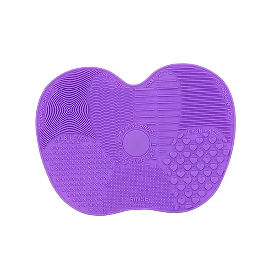 Tapis De Nettoyage De Pinceaux Violet
