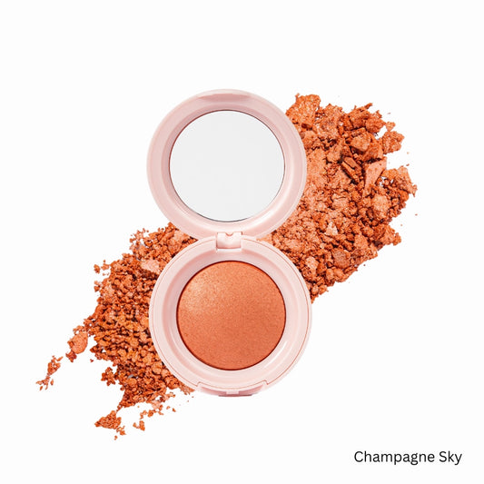 Kara Beauty - Baked Luminous Blush Sunlit Glow teinte Hazy Dusk