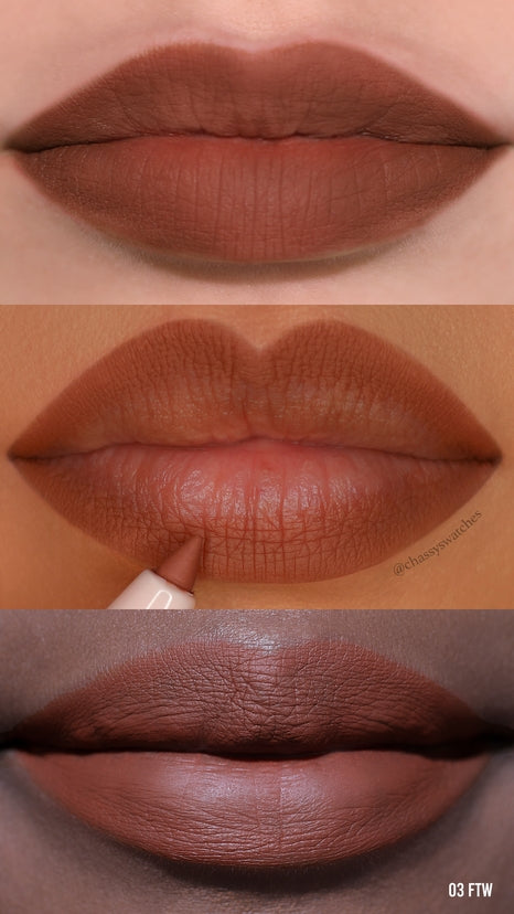 Moira Cosmetics - Crayon Lip Appeal Waterproof Liner teinte 003 FTW