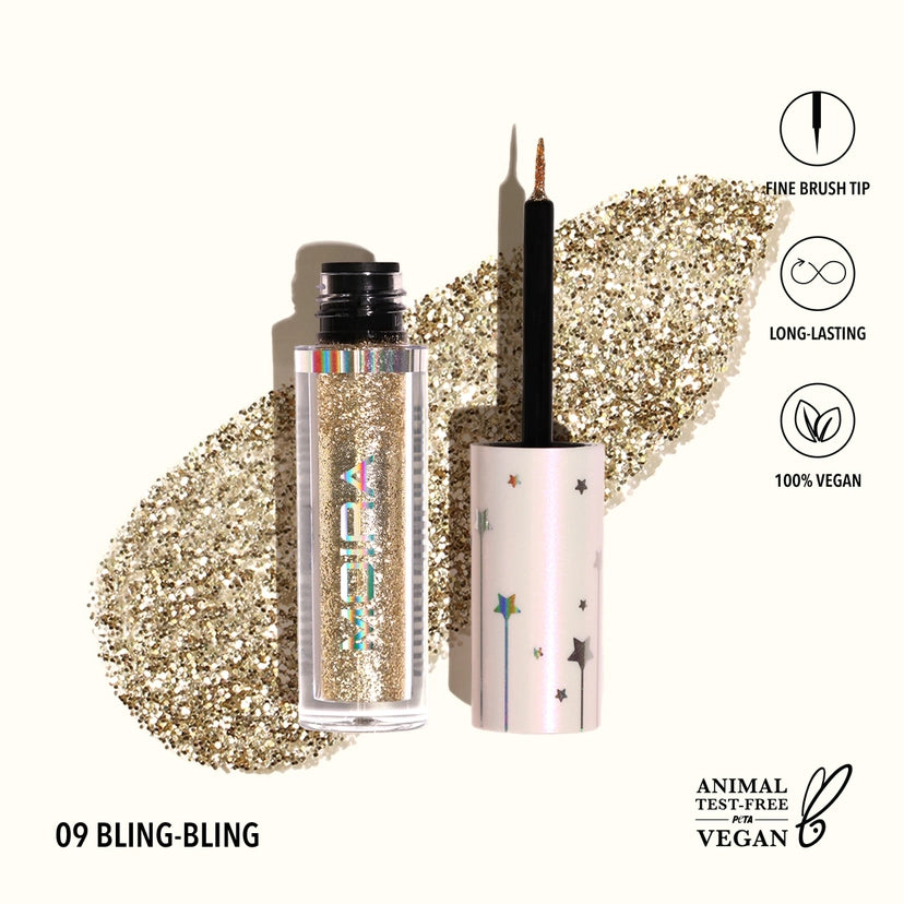 Moira Cosmetics - Eyeliner Pailleté 009 Bling-Bling