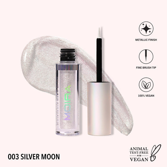 Moira Cosmetics - Chromatic Show Liner Teinte 003 Silver Moon