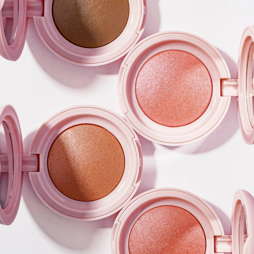 Kara Beauty - Baked Luminous Blush Sunlit Glow teinte Sunset Bloom